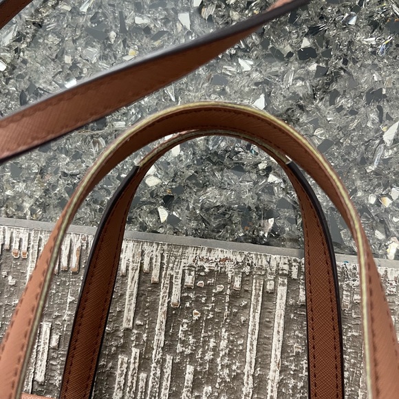 Michael Kors Chocolate Monogram Satchel - Picture 3 of 10